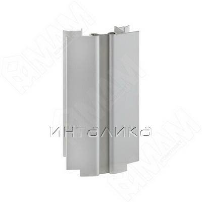 Мультиуголок алюминиевый (высота 100), алюминий матовый