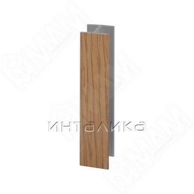 Соединитель 180 градусов (высота 100), дуб светлый