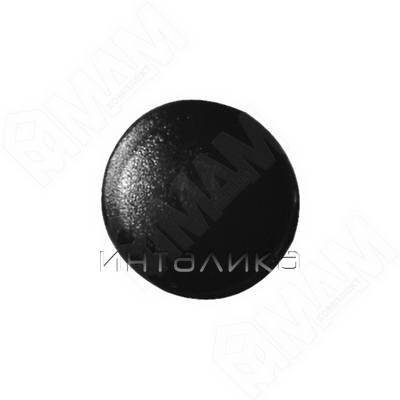 Заглушка для конфирмата S=4, черная, 1000 шт