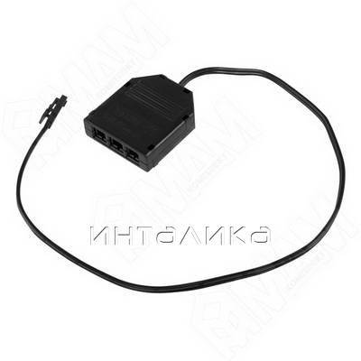 Разветвитель на 3 розетки, разъем - LED