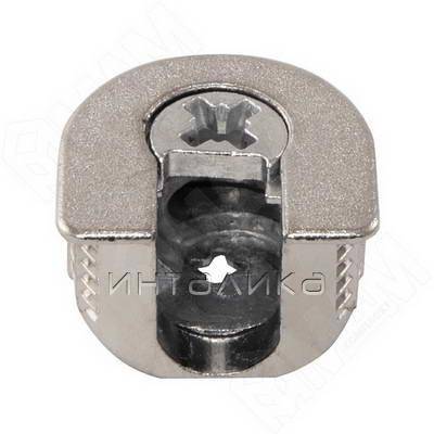 Эксцентрик усиленный в металлическом корпусе 16 мм, никель