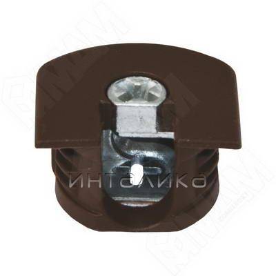 Эксцентрик усиленный в пластиковом корпусе 25 мм, коричневый