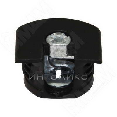 Эксцентрик усиленный в пластиковом корпусе 16 мм, черный