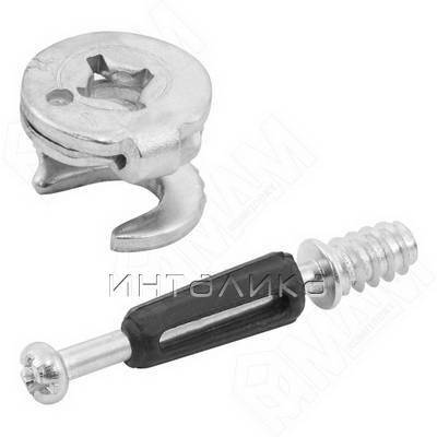 M-FIX комплект эксцентрик шток для плит толщиной 16 мм, сталь, 1000 штук