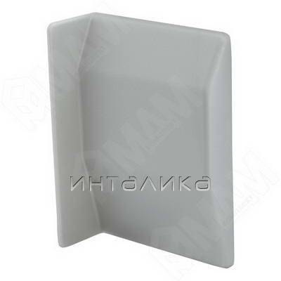 807 Заглушка для мебельного навеса, пластик, серая, левая