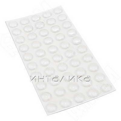 Демпфер самоклеящийся D=8,5 мм, 50 шт.