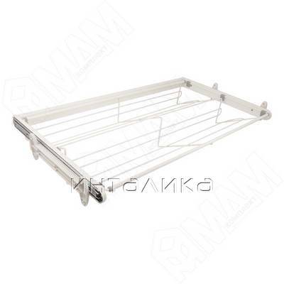 BELLE Корзина для обуви, 900 мм, белый, полн. выдв.