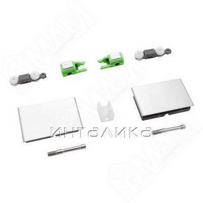 Yutu комплект роликов для одной стеклянной двери до 15 кг