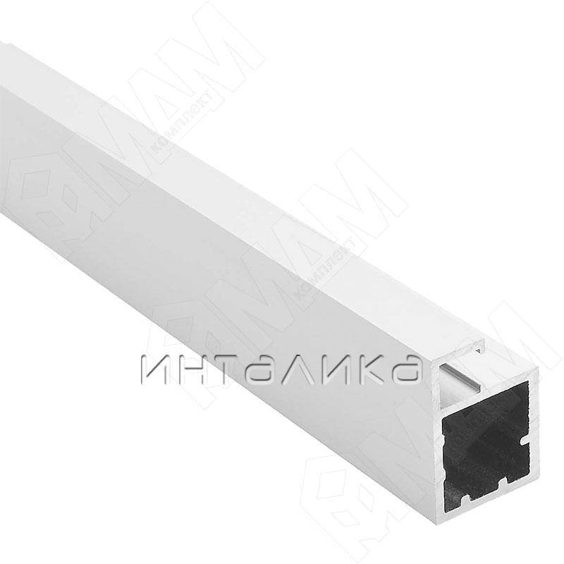 SECRET Профиль рамочный узкий, 19x27x9,4, серебро, L-6100