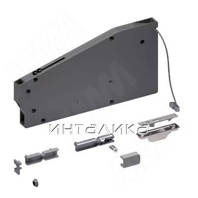 KIARO механизм для открывания фасада, регулируемый, с тросиком (L-600мм), никель (46006000YA)