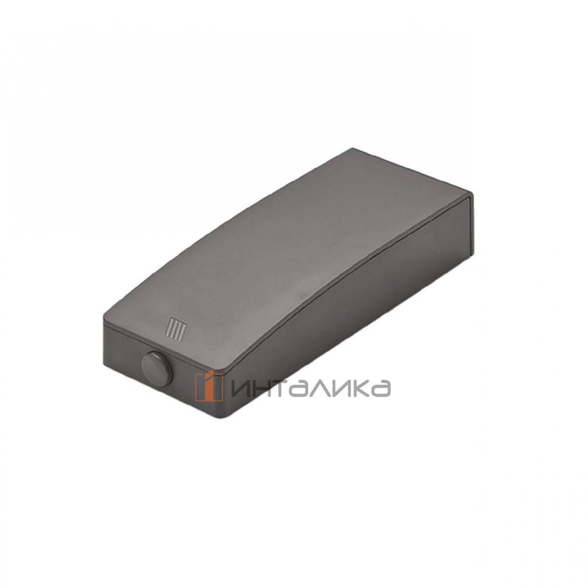 Механизм открывания HETTICH Открывание нажатием, бесшумное закрывание / Push to open Silent для петель, антрацит