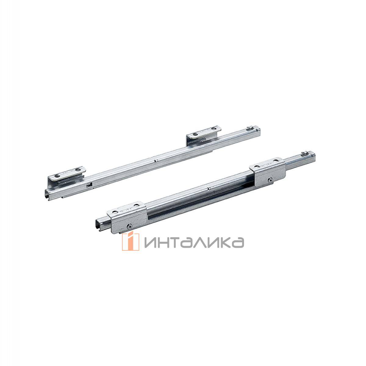 Комплект направляющих HETTICH Квадро / Quadro 12, для лотка СмарТрей / SmarTray, G6 кг, монтаж под панель