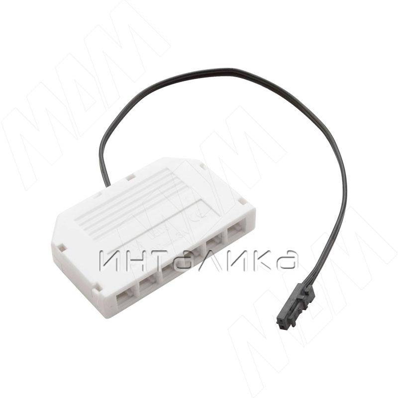 Разветвитель на 6 розеток, разъем - LED, папа-12V, мама-24V (DIS-LED-12M24F-6)