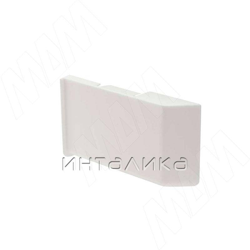 K020 Заглушка для мебельного навеса, пластик, белая, правая (K020.C00R.901/RU)