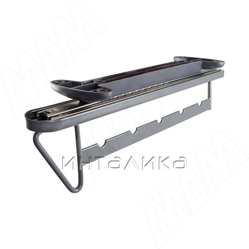 BELLE Выдвижная штанга 350 мм, графит, полн. выдв. (BEHA35GR)