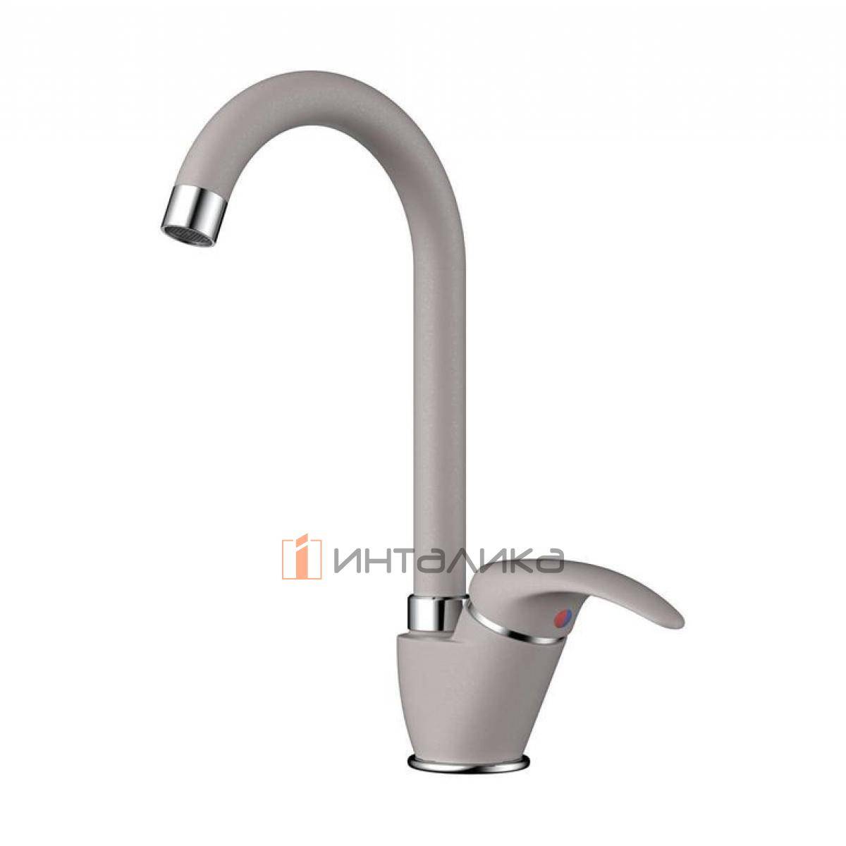 Смеситель Omoikiri UMI однорычажный, leningrad grey