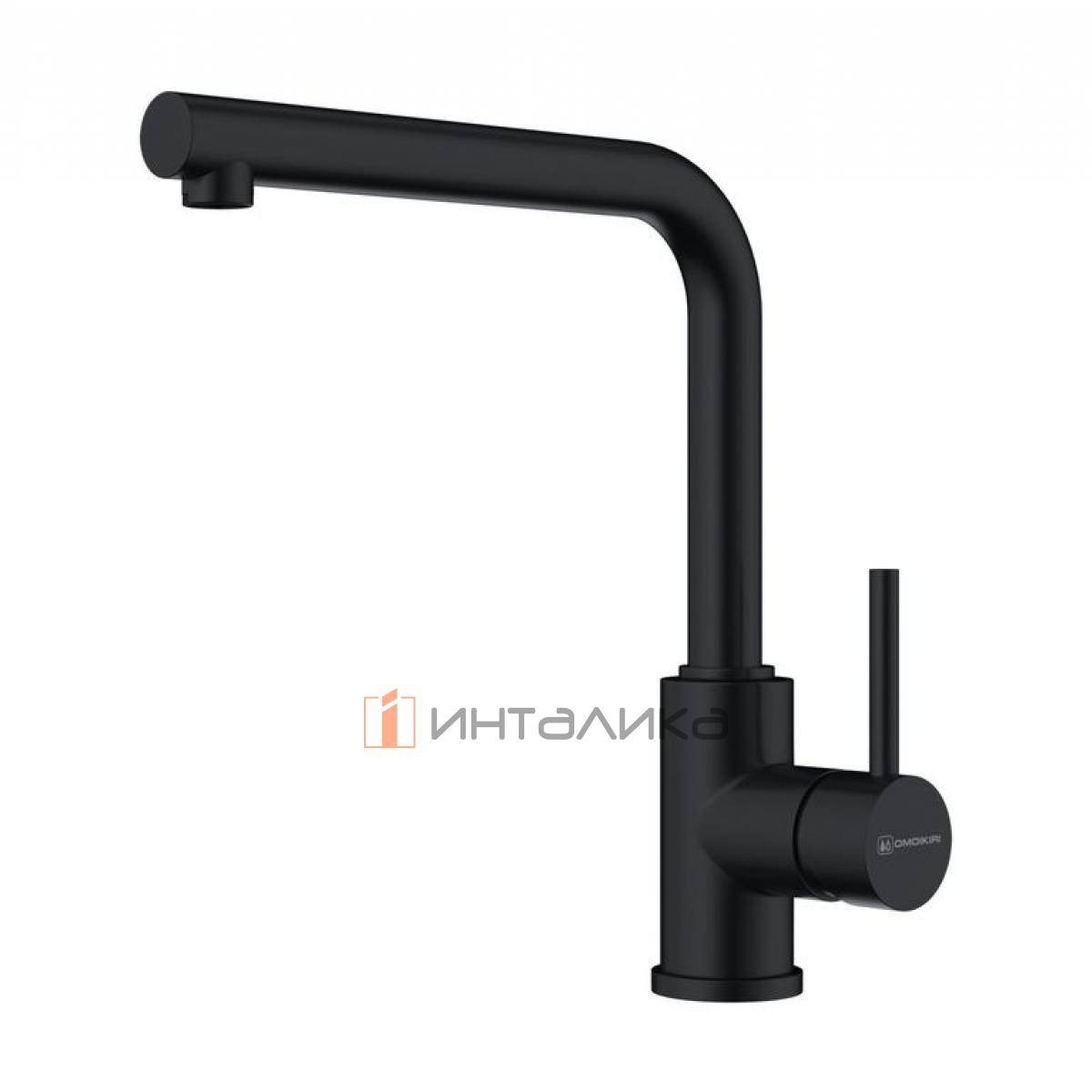 Смеситель Omoikiri NAKAGAWA однорычажный, графит