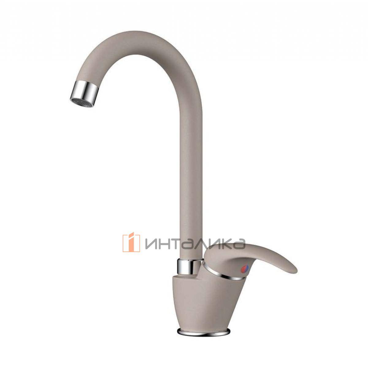 Смеситель Omoikiri UMI однорычажный, бежевый