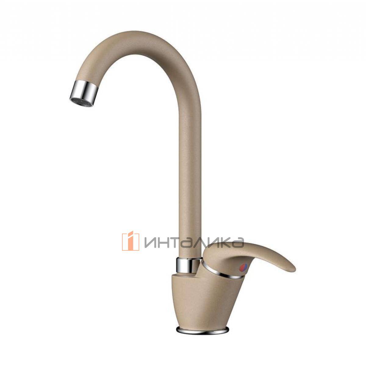 Смеситель Omoikiri UMI однорычажный, карамель