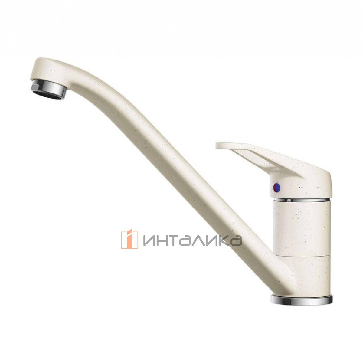 Смеситель Omoikiri KADO однорычажный, белый