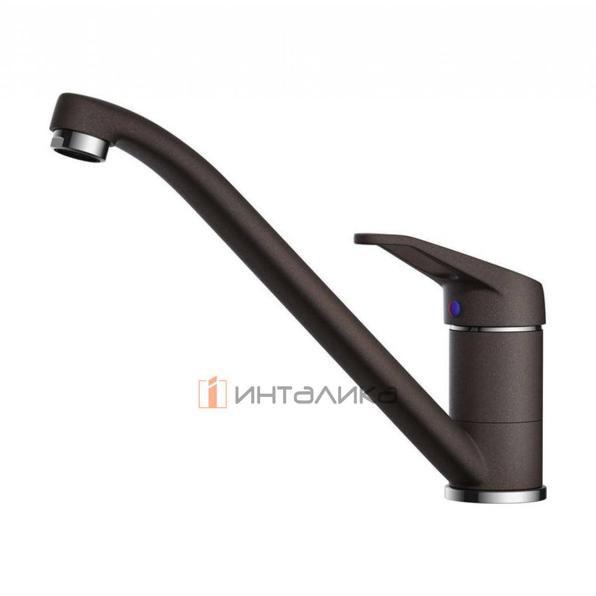 Смеситель Omoikiri KADO однорычажный, темный шоколад