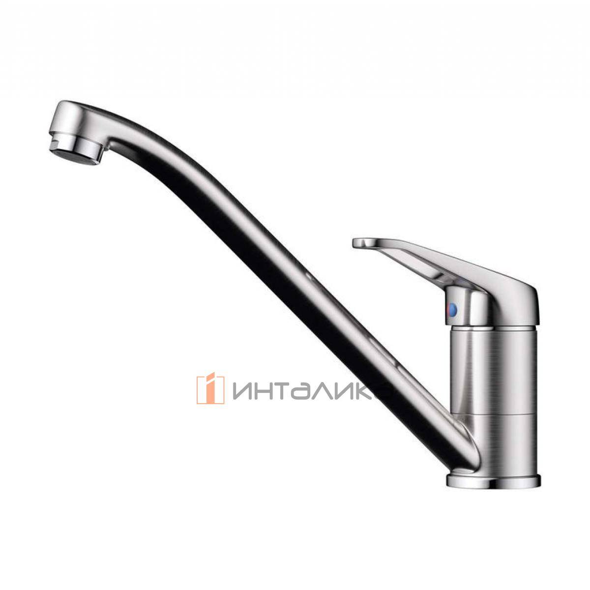 Смеситель Omoikiri KADO однорычажный, нержавеющая сталь