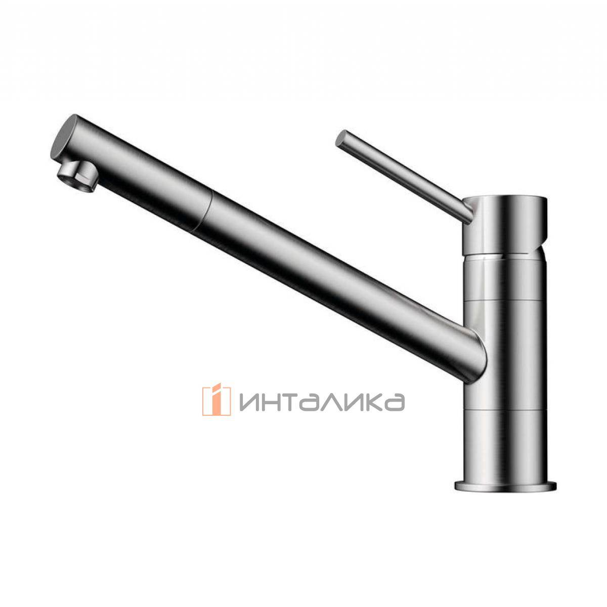 Смеситель Omoikiri AOGASHIMA однорычажный, нержавеющая сталь