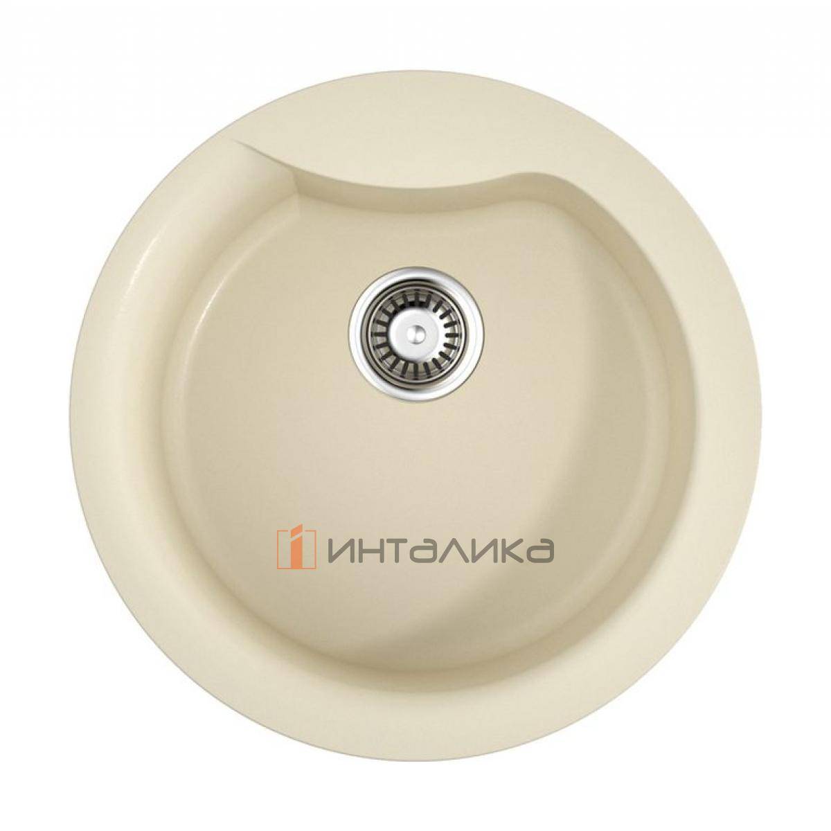 Мойка Omoikiri YASUGATA 48R Tetogranit, 500, накладная, ваниль