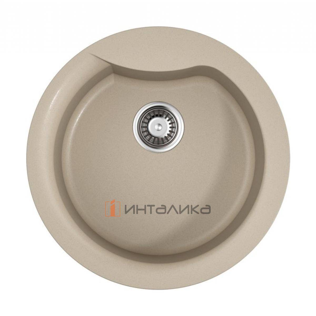 Мойка Omoikiri YASUGATA 48R Tetogranit, 500, накладная, бежевый