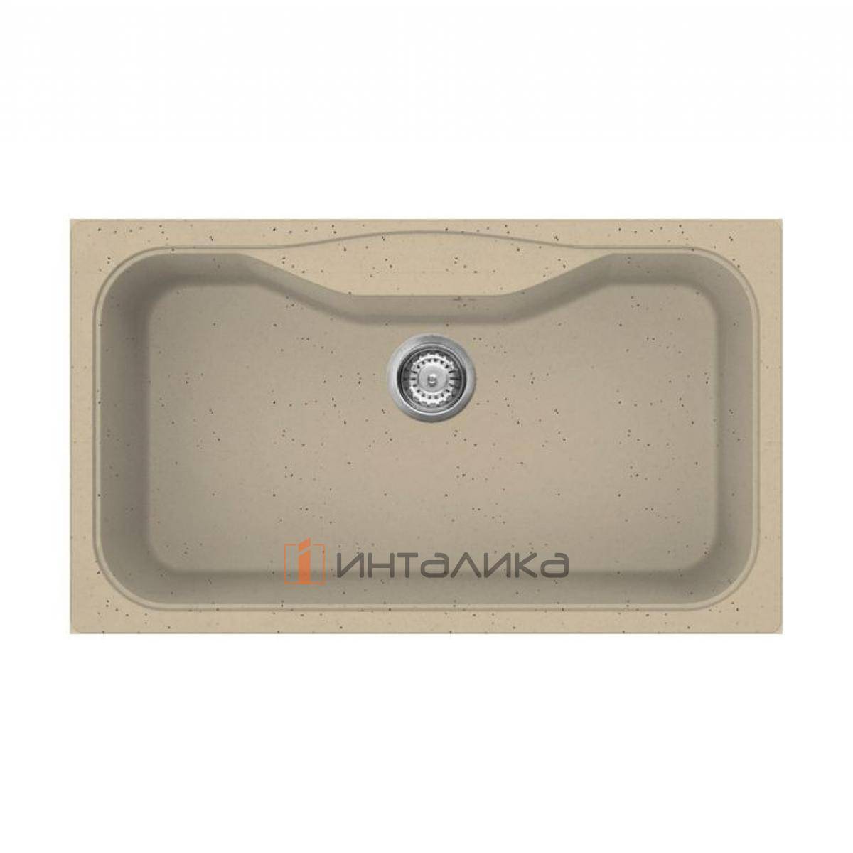 Мойка Omoikiri MARU 86 Tetogranit, 900, накладная, шампань