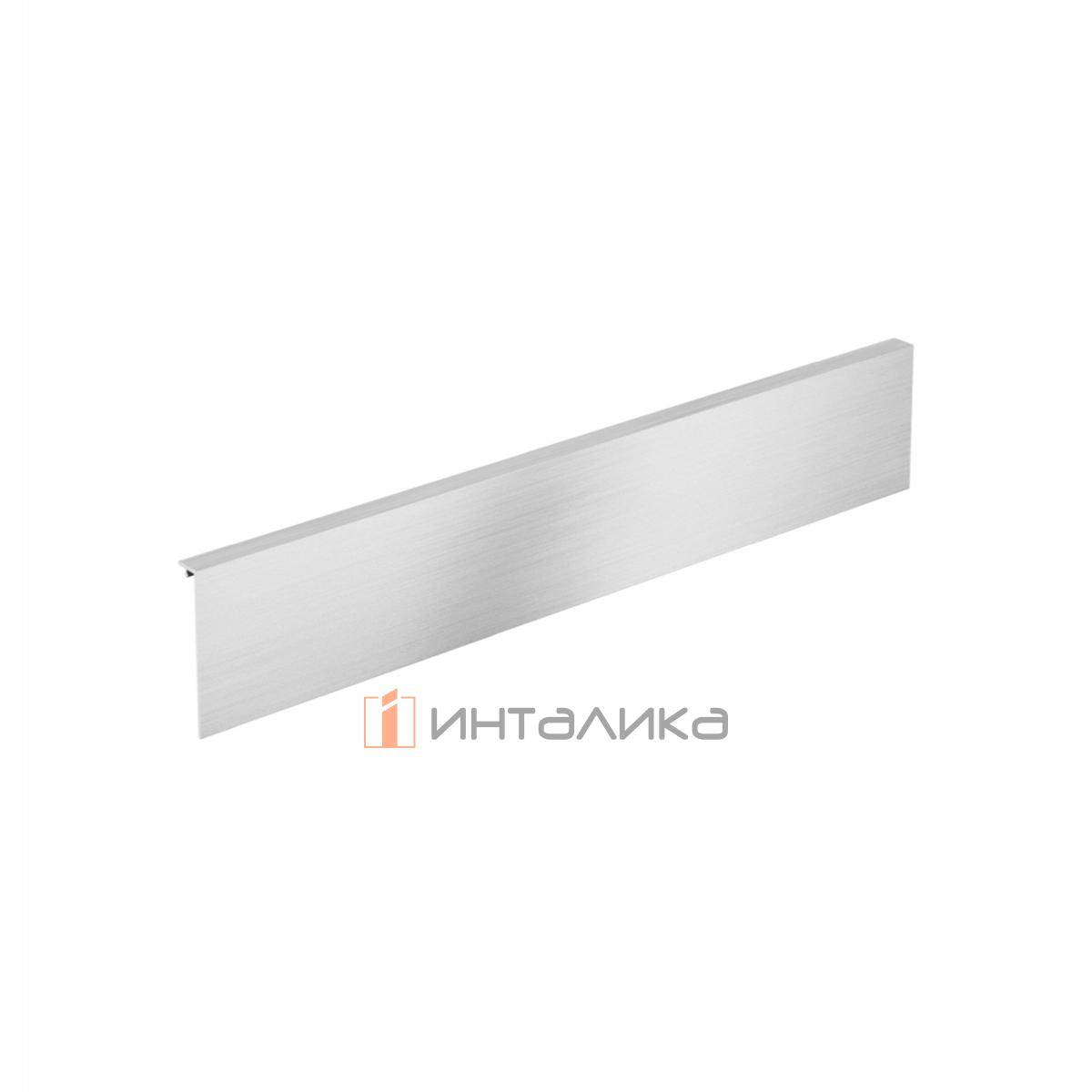 Накладка HETTICH ДизайнКейп / DesignCape, комплект для ящика АванТех Ю / AvanTech You H101, L2000, нержавеющая сталь