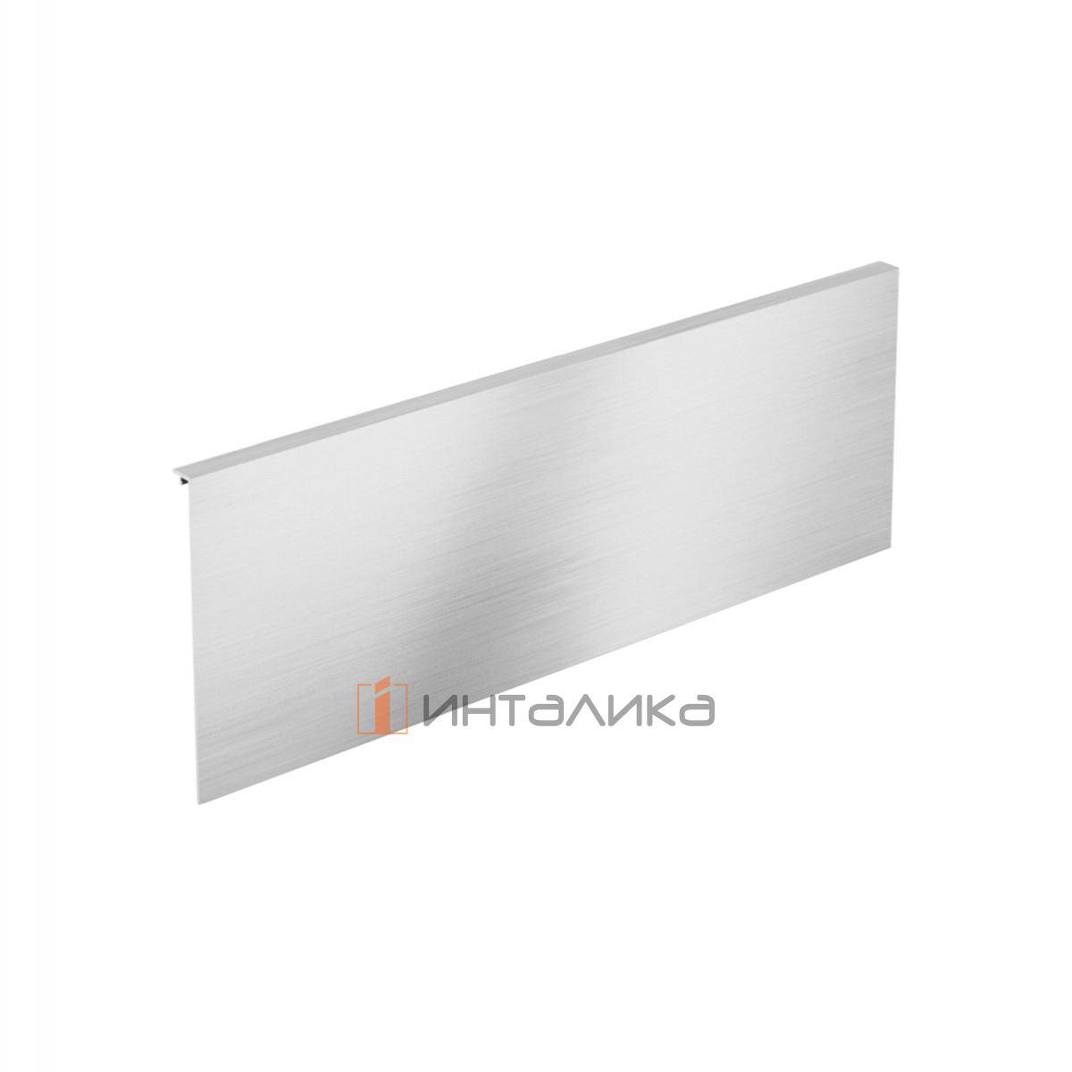 Накладка HETTICH ДизайнКейп / DesignCape, комплект для ящика АванТех Ю / AvanTech You H187, L2000, нержавеющая сталь