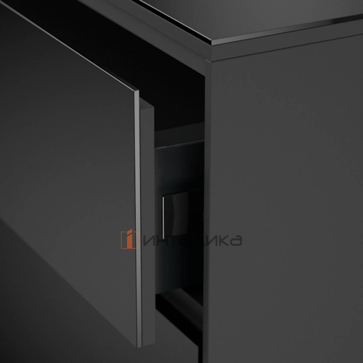 Комплект креплений соединителей дизайн-панели / DesignSide HETTICH ИнноТех Атира / InnoTech Atira с тонким фасадом от 10мм