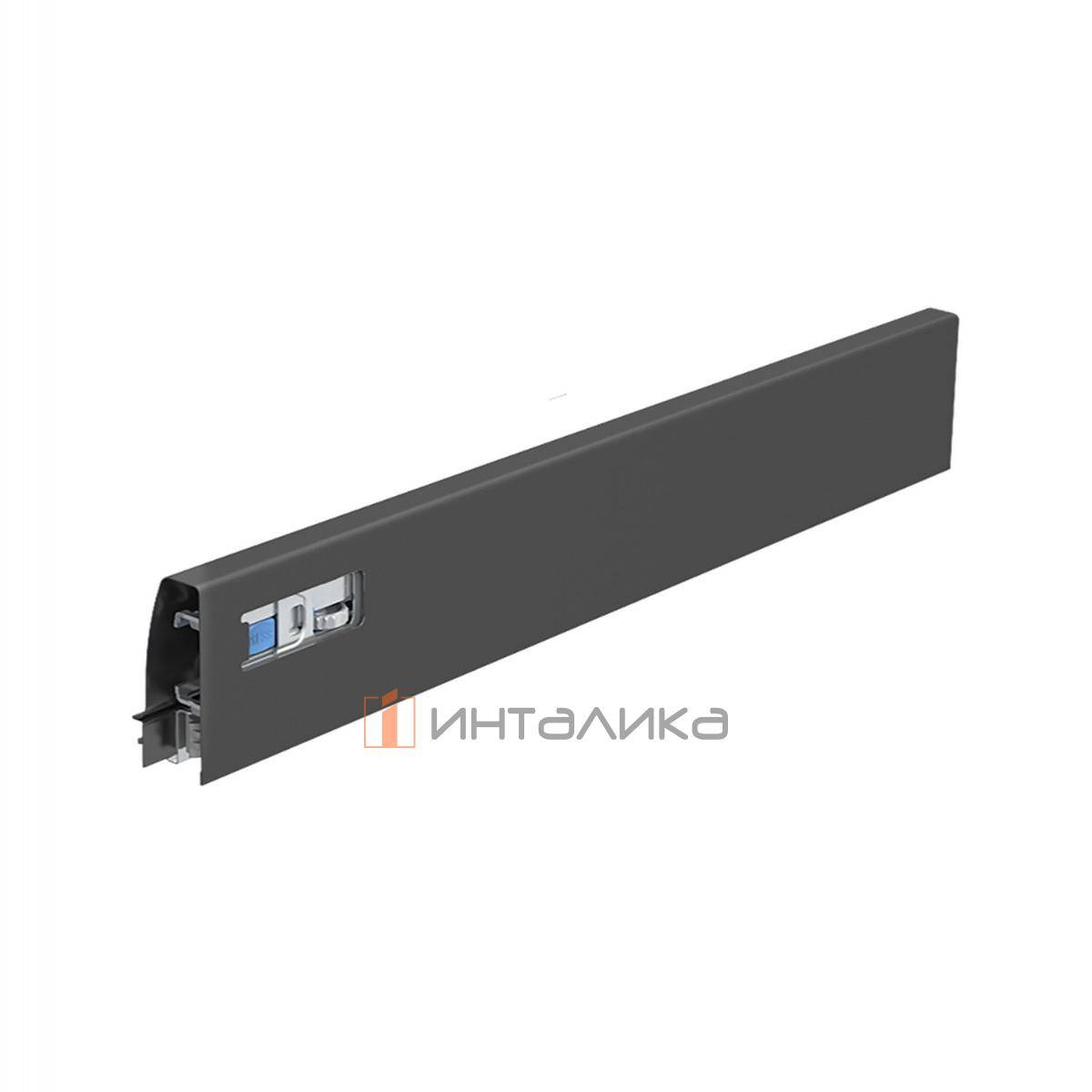 Боковина ящика HETTICH ИнноТех Атира / InnoTech Atira, H54, NL470, антрацит, правая