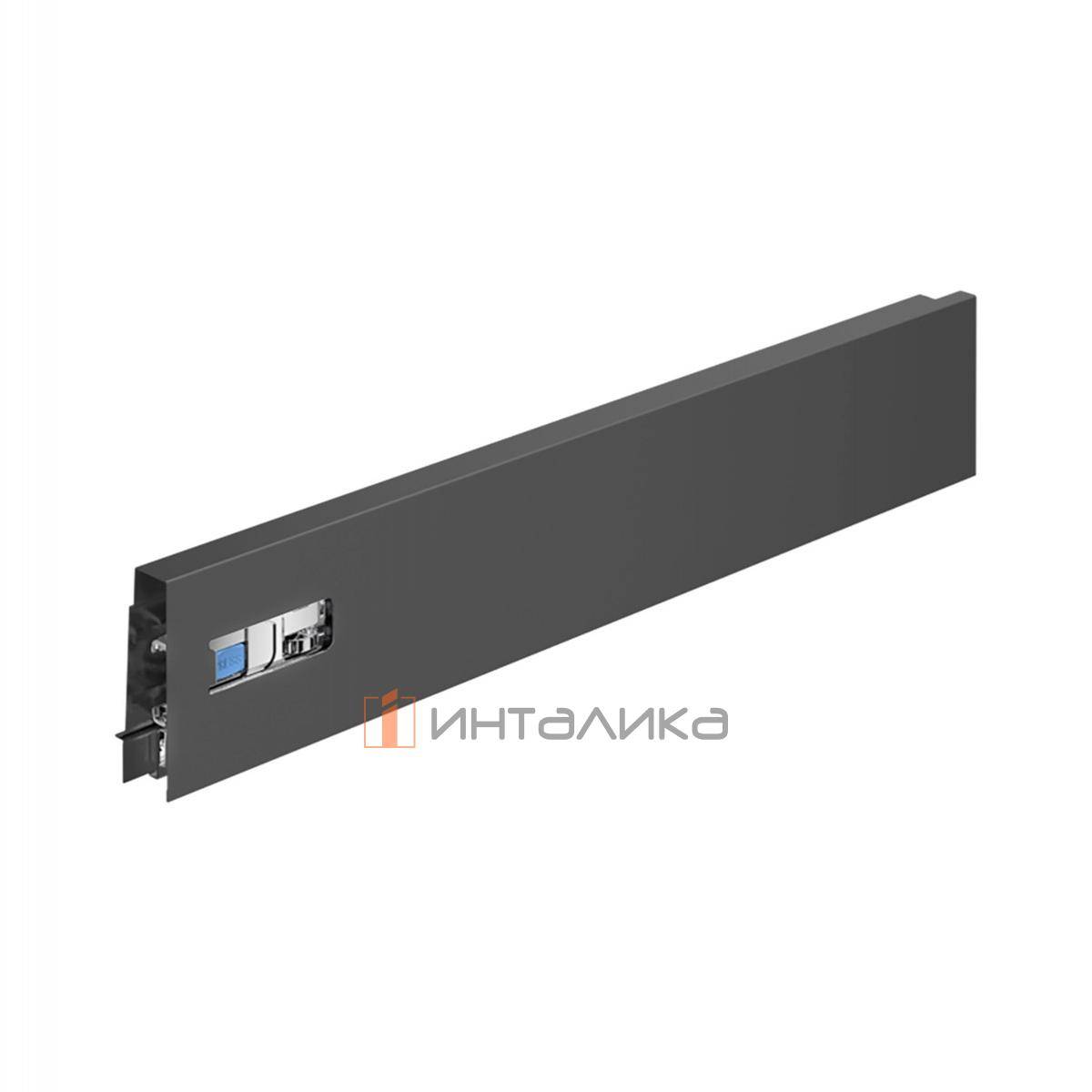Боковина ящика HETTICH ИнноТех Атира / InnoTech Atira, H70, NL260, антрацит, правая