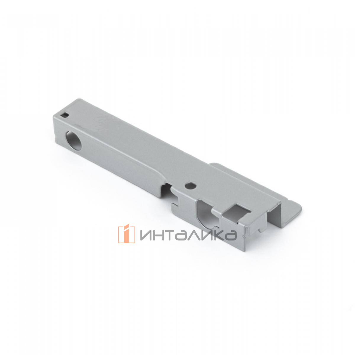 Соединитель задней стенки HETTICH ИнноТех Атира / InnoTech Atira, H144, левый, серебристый