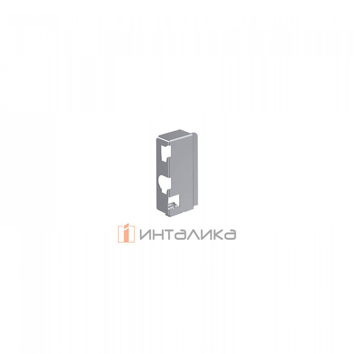 Соединитель задней стенки HETTICH ИнноТех Атира / InnoTech Atira, H70, правый, серебристый