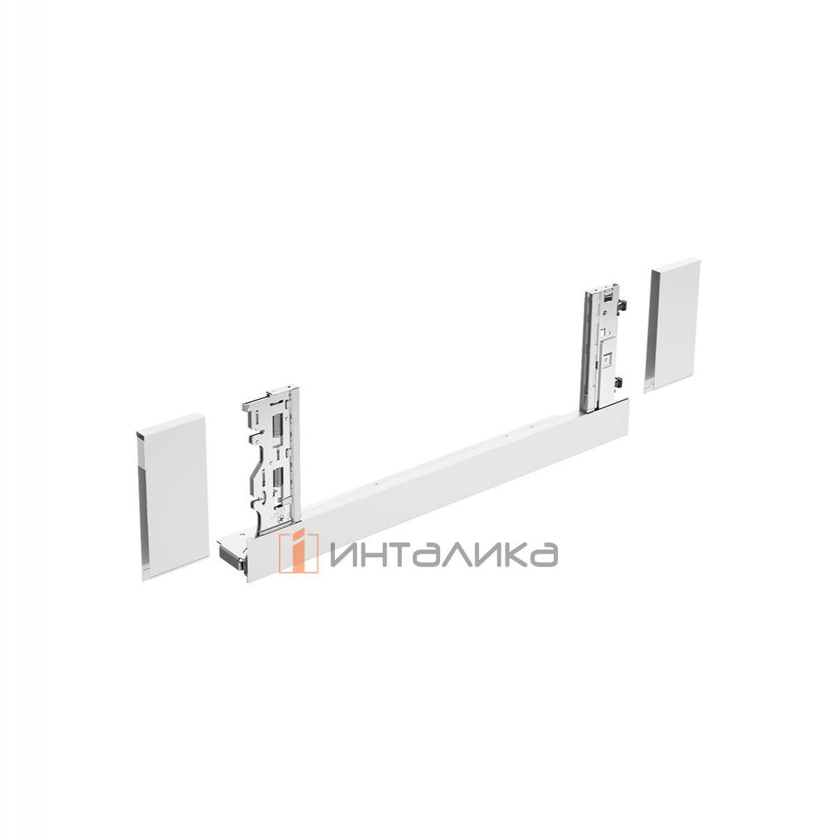 Боковина ящика HETTICH АванТех Ю Инлей / AvanTech You Inlay, H187, NL450, белый, правая