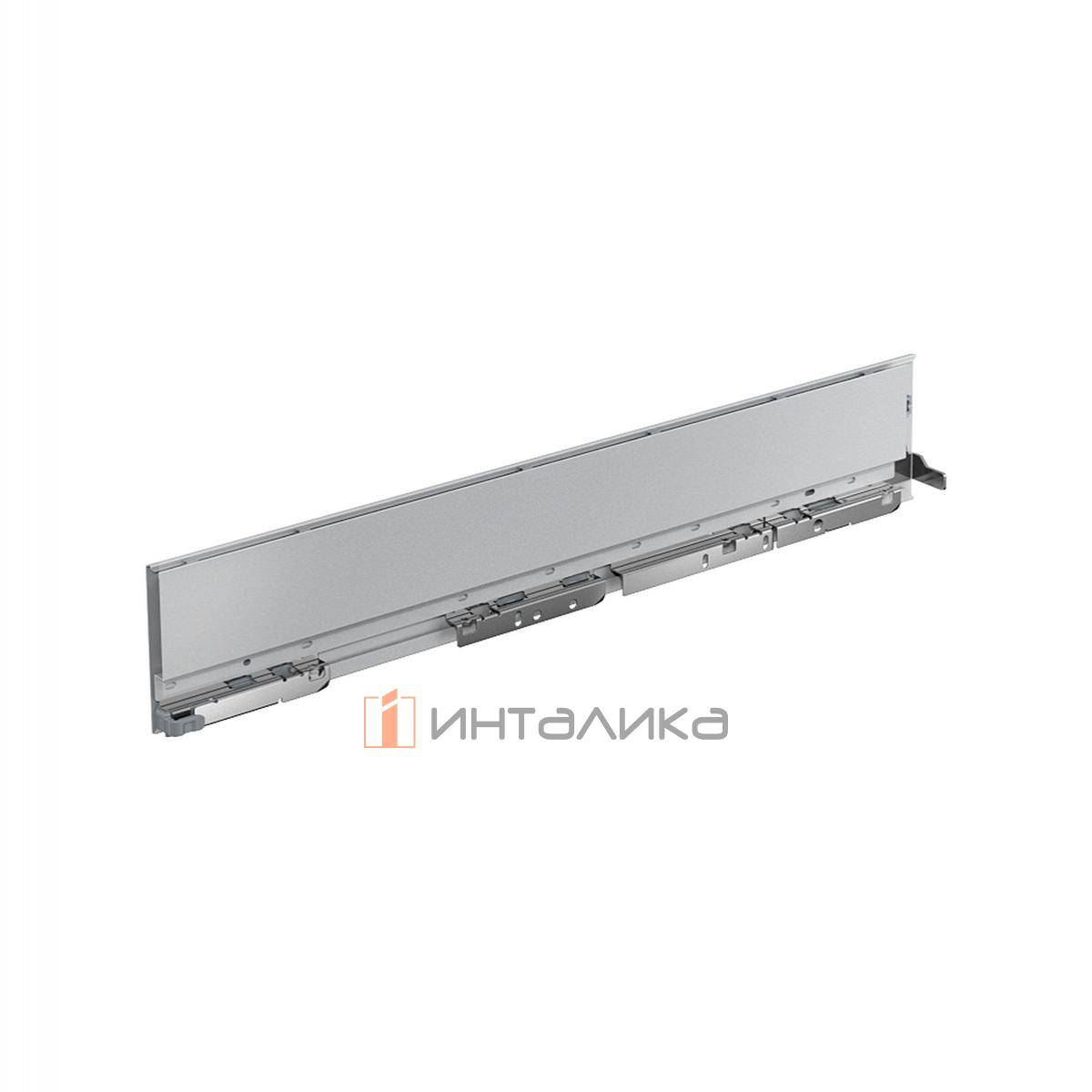 Боковина ящика HETTICH АванТех Ю / AvanTech You, H101, NL270, серебристый, левая
