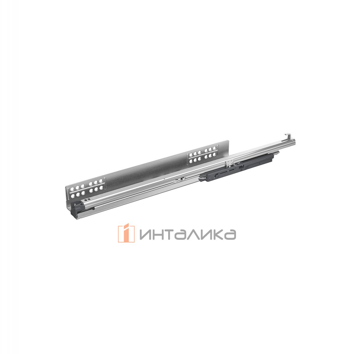 Направляющая HETTICH Квадро Ю / Quadro You M для деревянных ящиков, полное выдвижение, бесшумное закрывание / Silet System, ЕВ 21, NL270, G30, под фиксаторы, левая