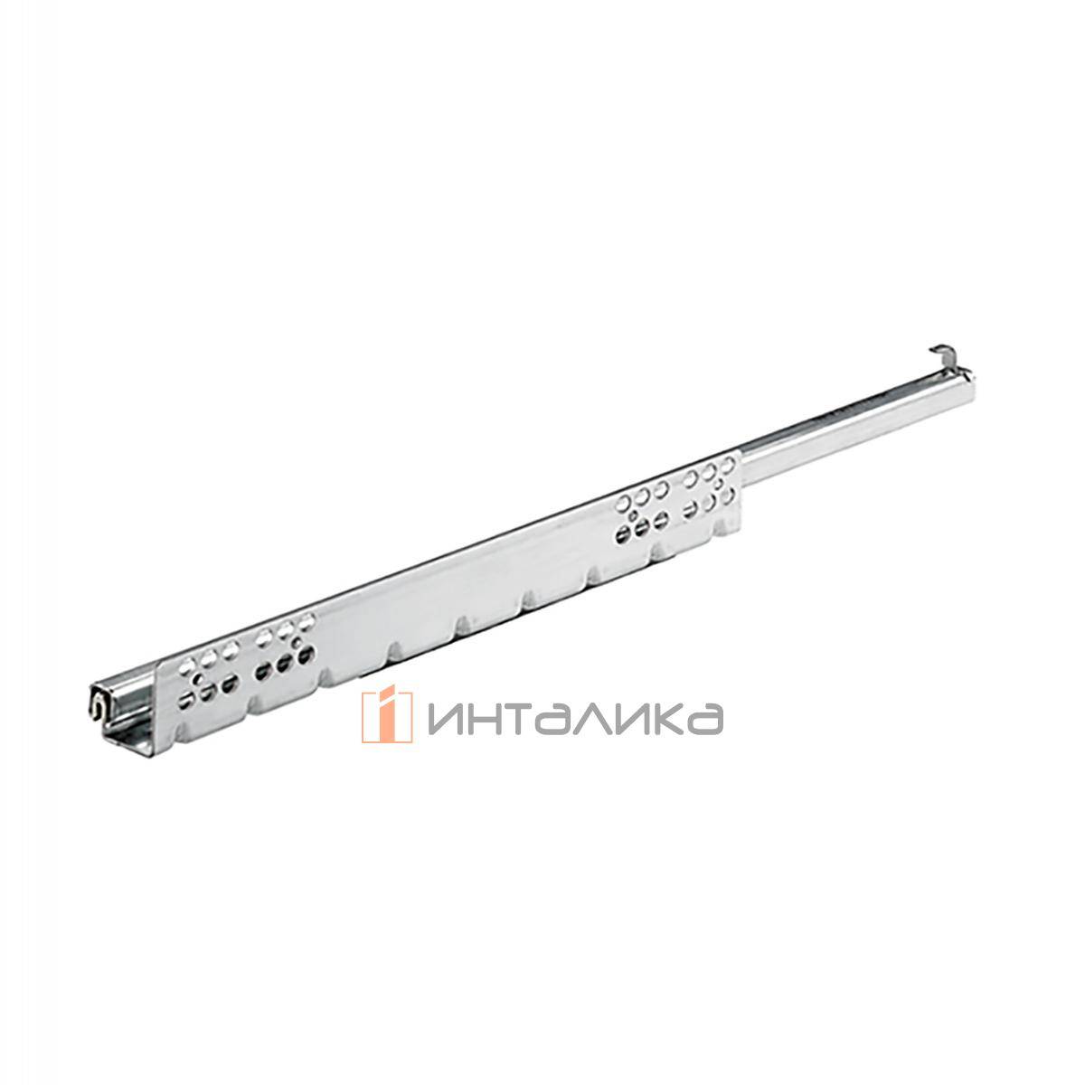 Направляющая HETTICH Квадро 25 / Quadro 25, частичное выдвижение, бесшумное открывание / Silent System, NL250, EB 20, G25, под замки, правая