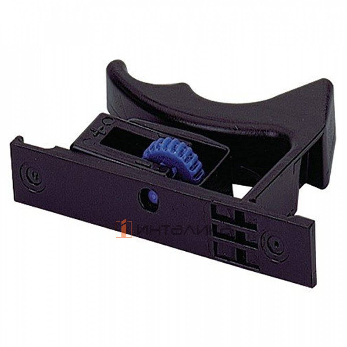 Замок для направляющих HETTICH Квадро 25 / Quadro 25 и Квадро V6 / Quadro V6 надвижного монтажа для деревянных ящиков, правый