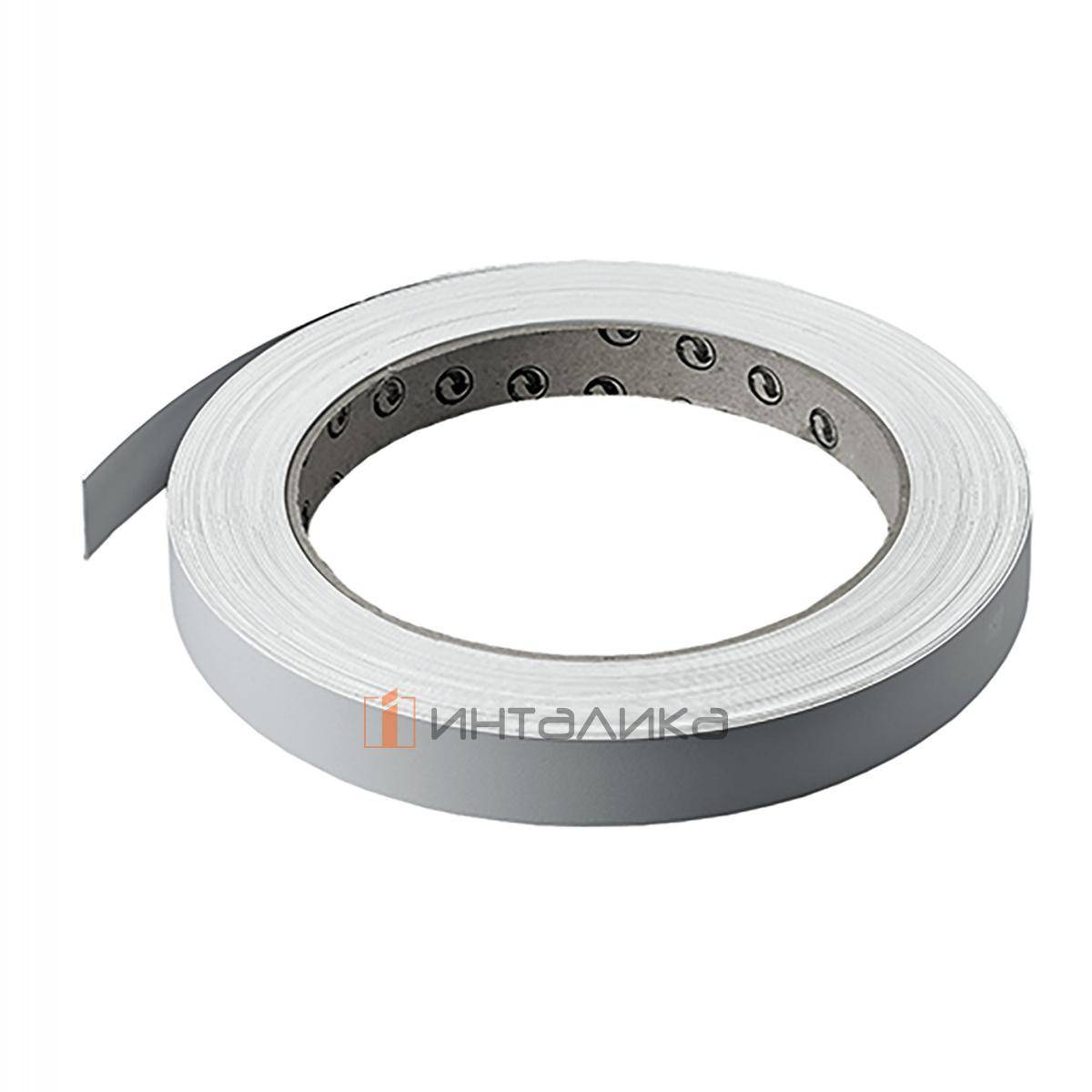 Дистанционный профиль гибкий HETTICH СлайдЛайн / Slide Line M, H16, под приклеивание, серый