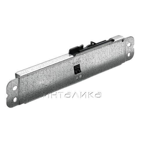 Демпфер HETTICH СлайдЛайн 55 Плюс / Slide Line 55 Plus, демпфер на закрывание, для вкладных дверей, левый, металл, оцинкованный