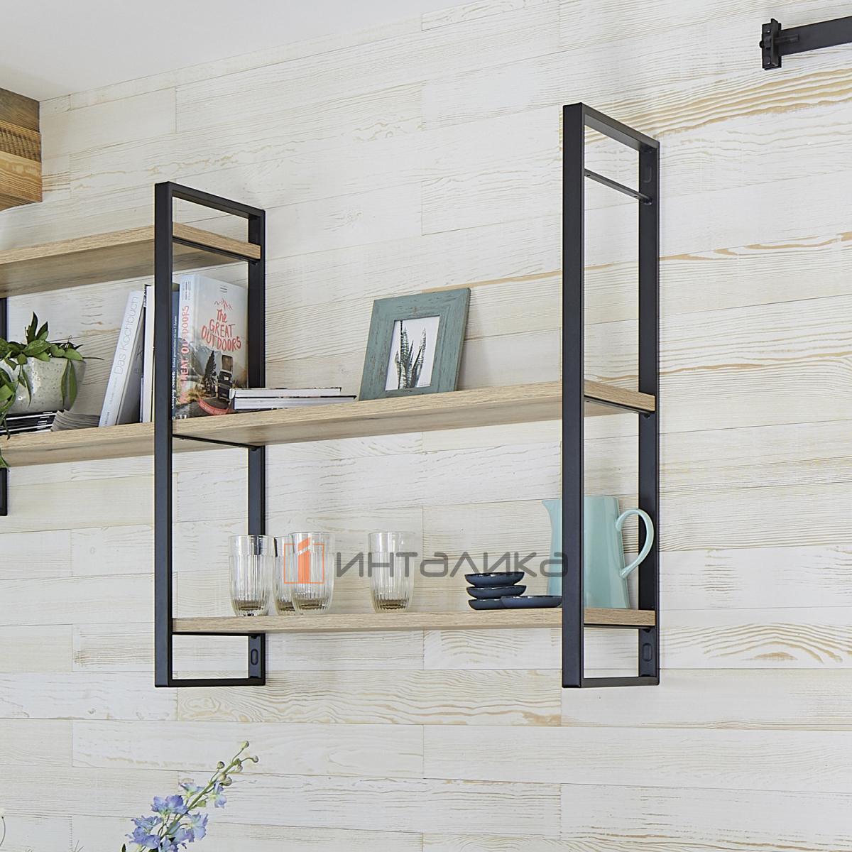 Рама из стального профиля для стеллажных систем КЕССЕБЁМЕР / KESSEBOHMER Юкей, 30х200х668, черный