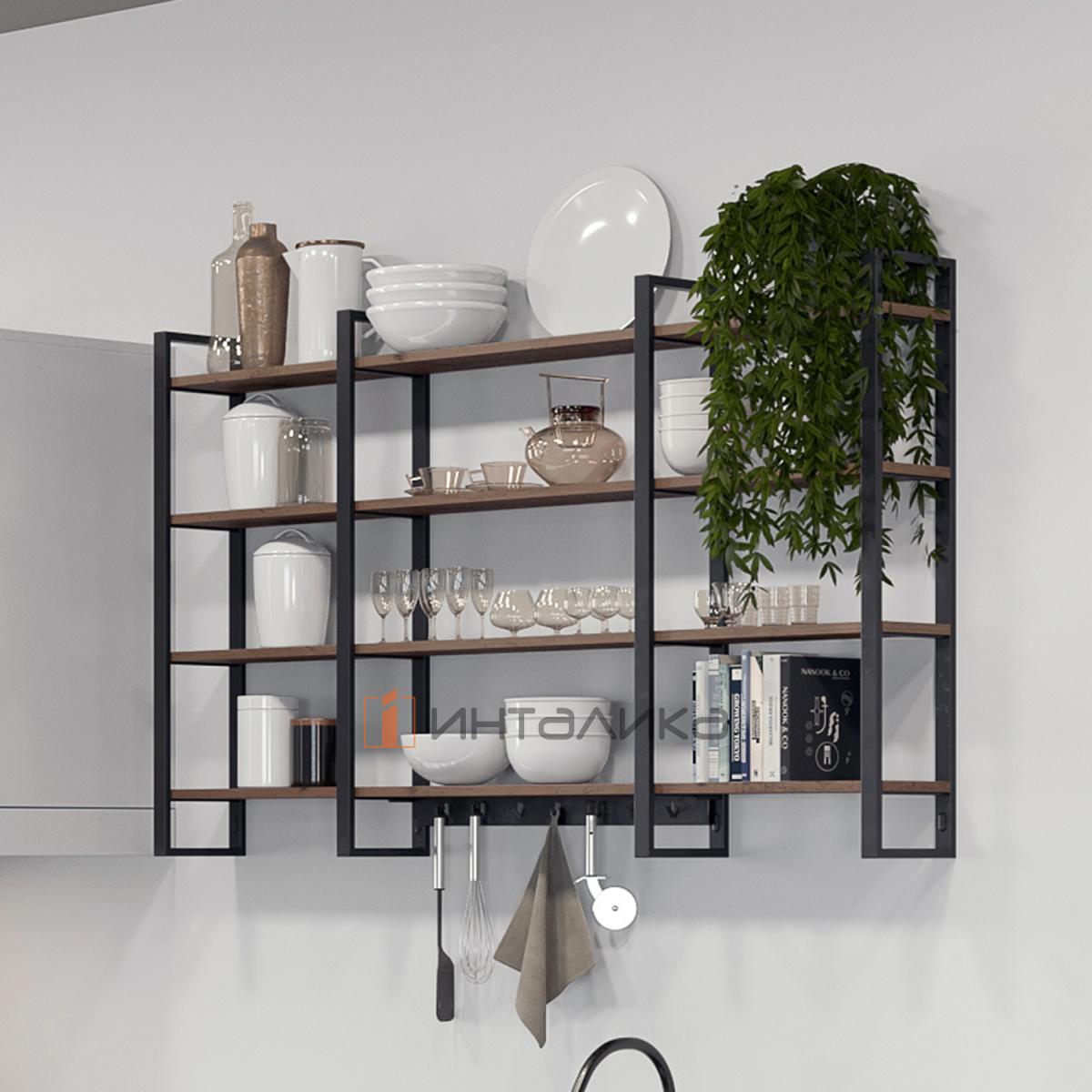 Рама из стального профиля для стеллажных систем КЕССЕБЁМЕР / KESSEBOHMER Юкей, 30х200х905, черный