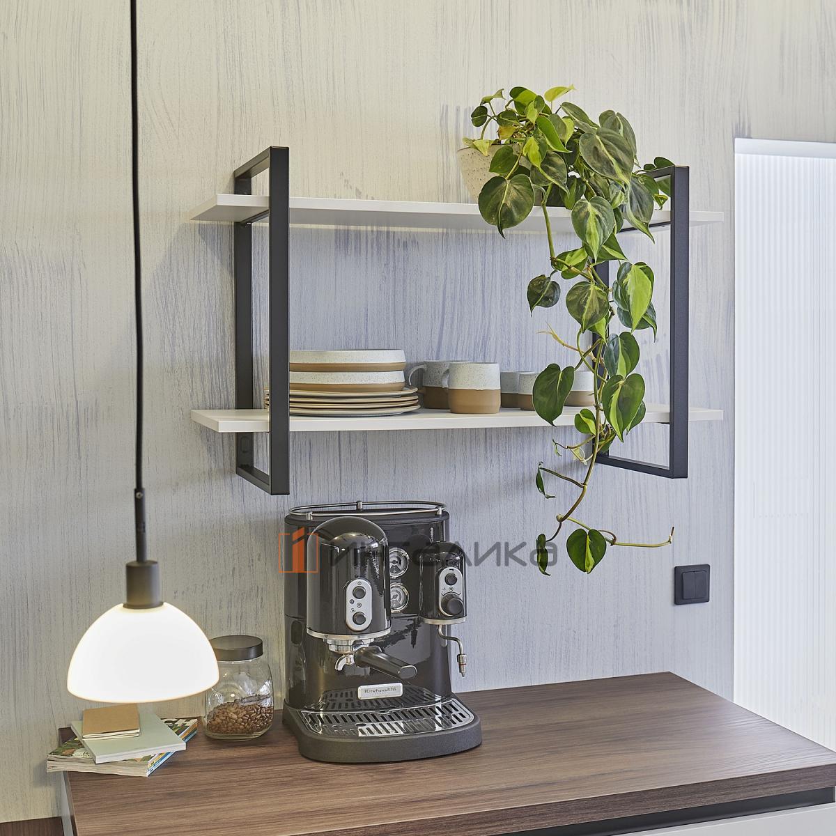 Рама из стального профиля для стеллажных систем КЕССЕБЁМЕР / KESSEBOHMER Юкей, 30х320х550, черный