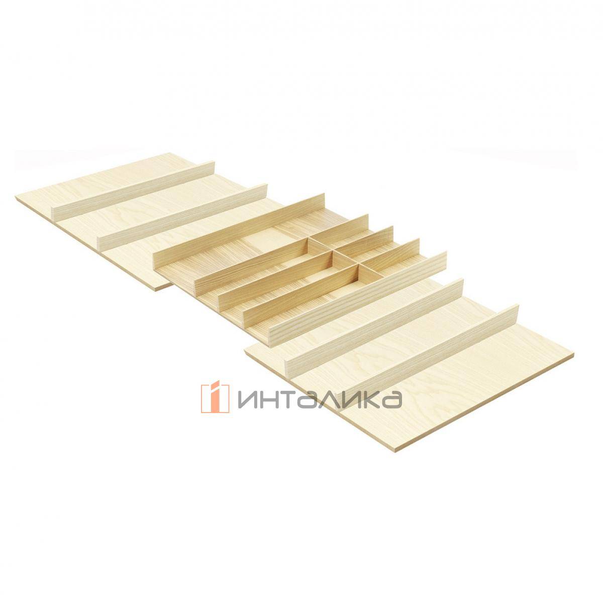 Лоток КЕССЕБЁМЕР / KESSEBOHMER ФайнЛайн Линик, 1000-1200х500, ясень светлый