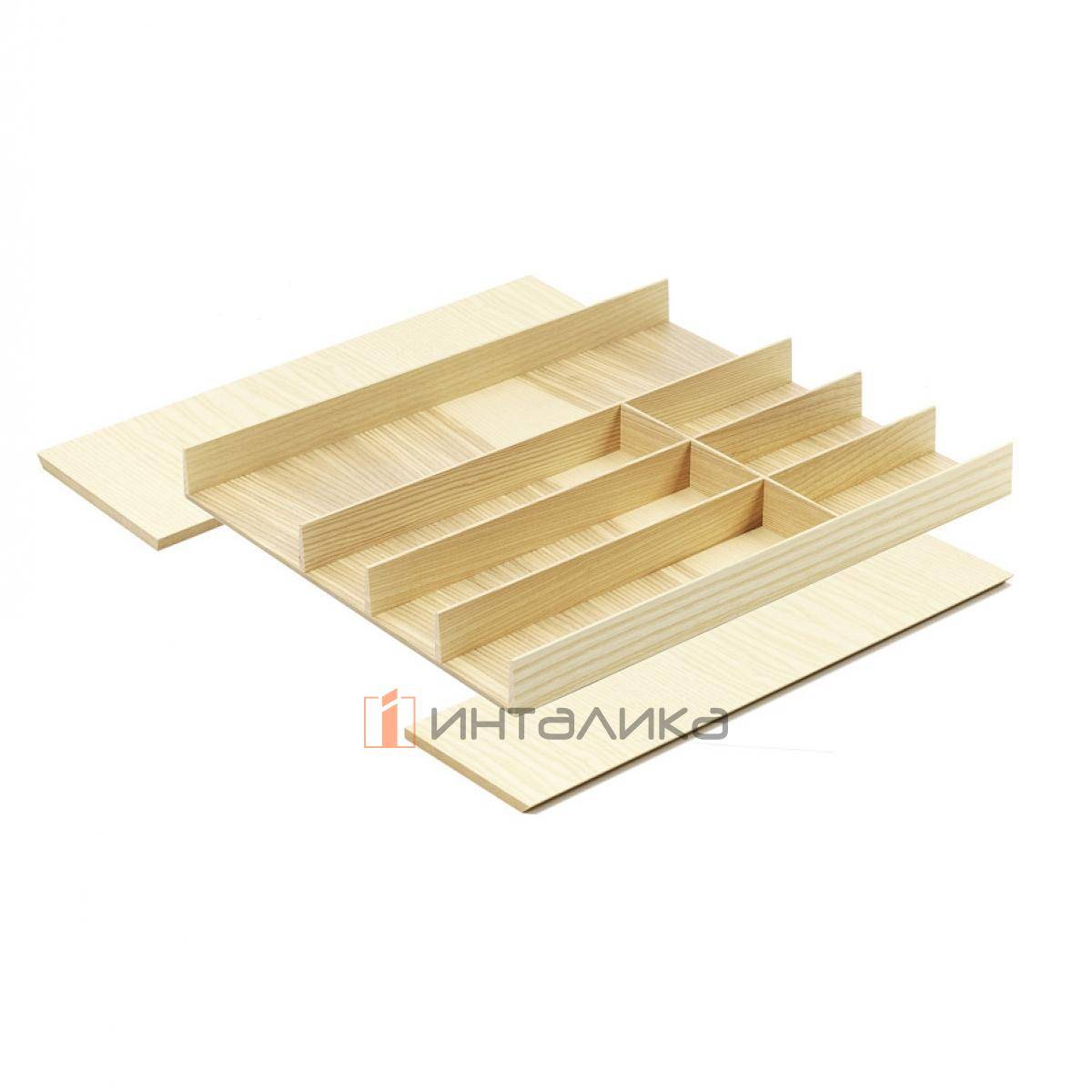 Лоток КЕССЕБЁМЕР / KESSEBOHMER ФайнЛайн Линик, 500-600х500, ясень светлый