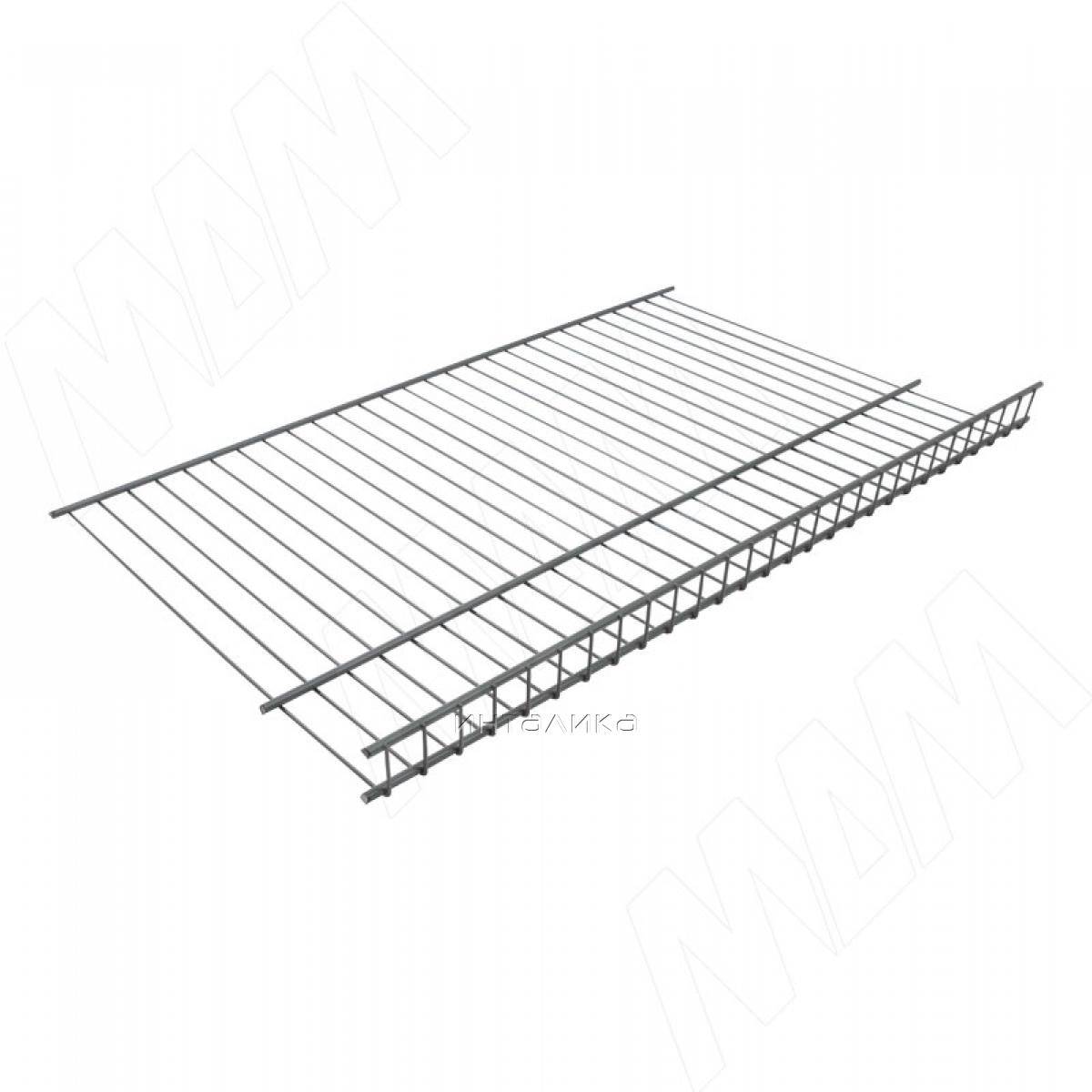 Полка сетчатая, 400*3000 мм, графит (ПС 400*3000 ГР)